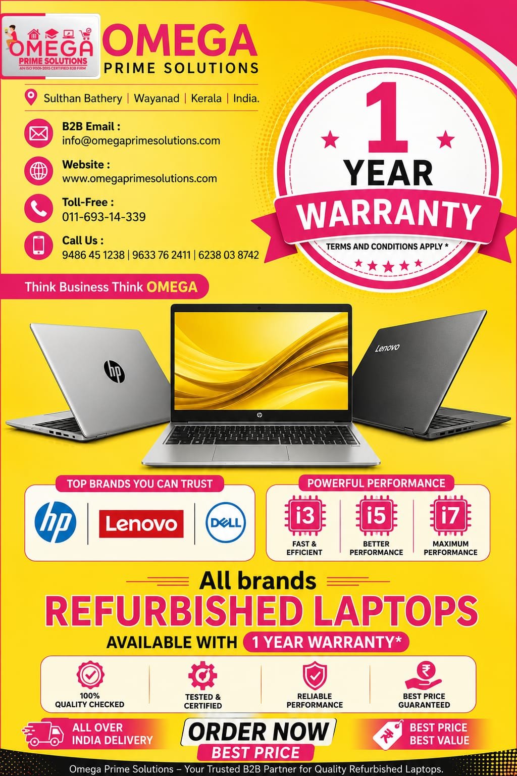 best refurbished laptops sales in kerala