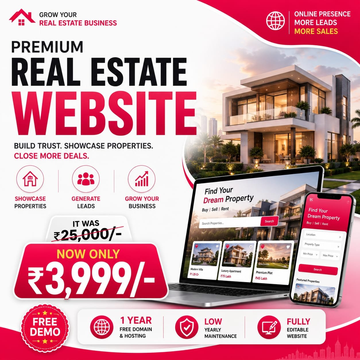 websites Offer 004 - Omega Prime Solutions, Top IT Company Wayanad Kerala