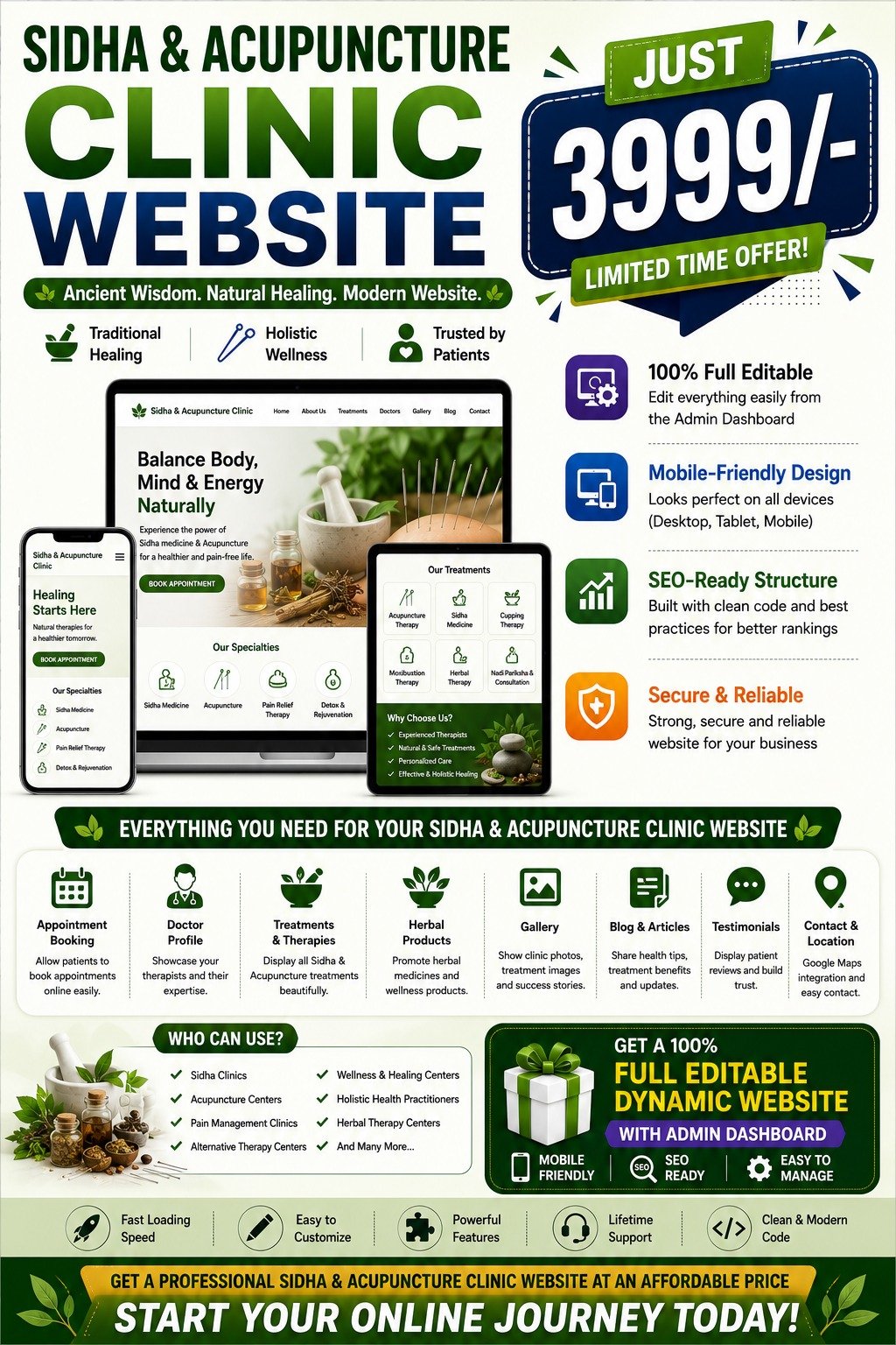 Dyanamic Websites Offer 011 - Omega Prime Solutions, Wayanad IT Services