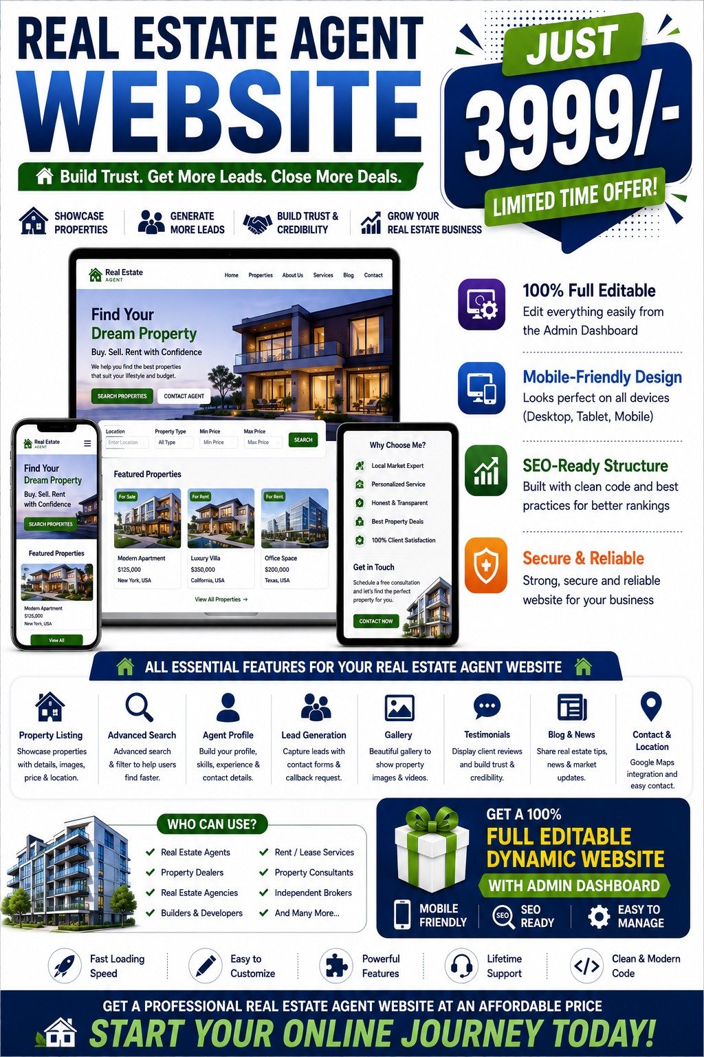 Dyanamic Websites Offer 013 - Omega Prime Solutions, Wayanad IT Services