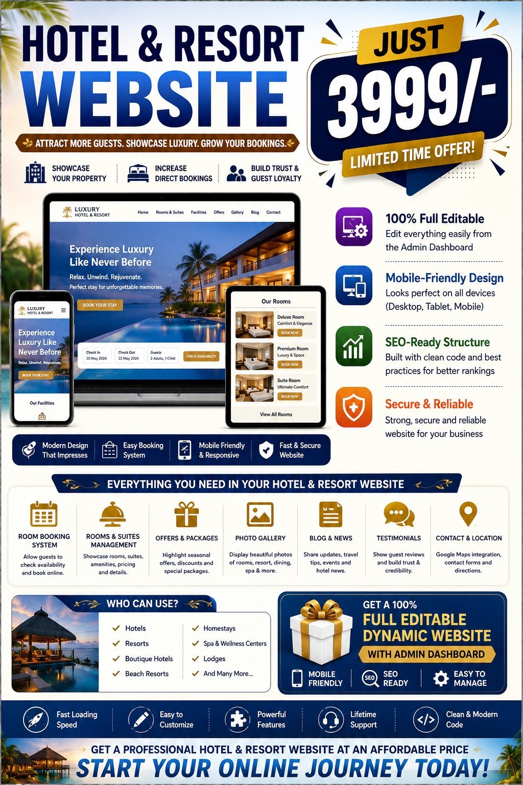 Dyanamic Websites Offer 017 - Omega Prime Solutions, Wayanad IT Services